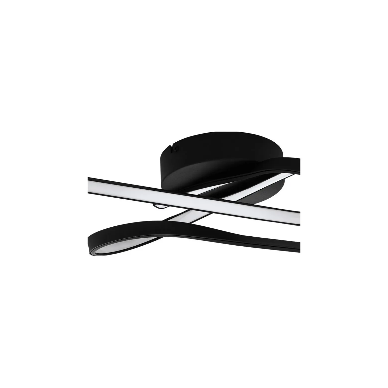 Eglo Taklampa Selvina 1 Stål Aluminium Svart 10.5W 1450lm - 830 Varm Vit | IP20