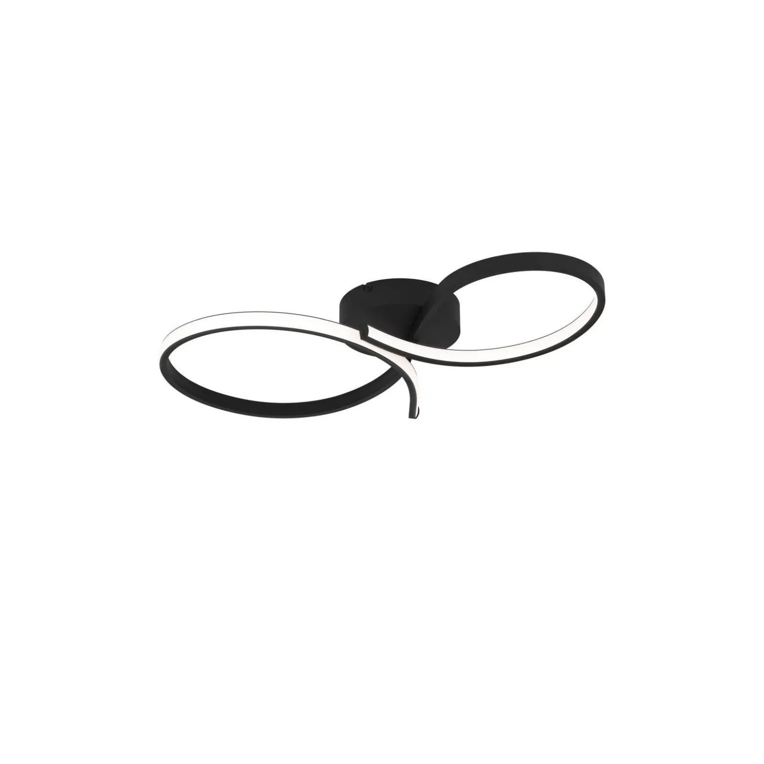 Eglo Taklampa Serpins Stål Svart 21W 2500lm - 830 Varm Vit