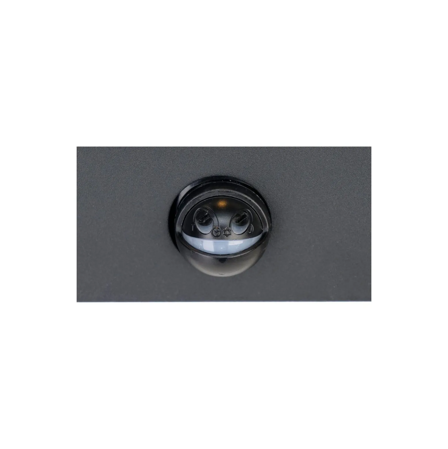 Eglo Vägglampa Alamonte Stål Svart | IP44 - Passande för 1x E27 - Rörelsesensor