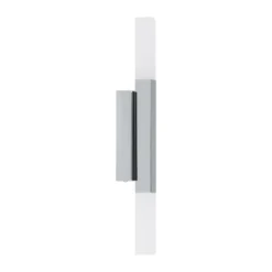 Eglo Vägglampa Alcudia Aluminium Stål Krom 55W 1200lm - 830 Varm Vit | IP44