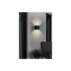 Eglo Vägglampa Calpi 3 Aluminium Svart Up & Down 2.8W 420lm - 830 Varm Vit | IP54