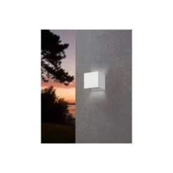 Eglo Vägglampa Calpi 3 Aluminium Vit Up & Down 2.8W 420lm - 830 Varm Vit | IP54