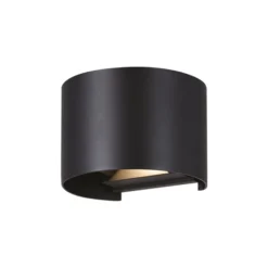 Eglo Vägglampa Calpino 3 Aluminium Svart Up & Down 2W 420lm - 830 Varm Vit | IP54