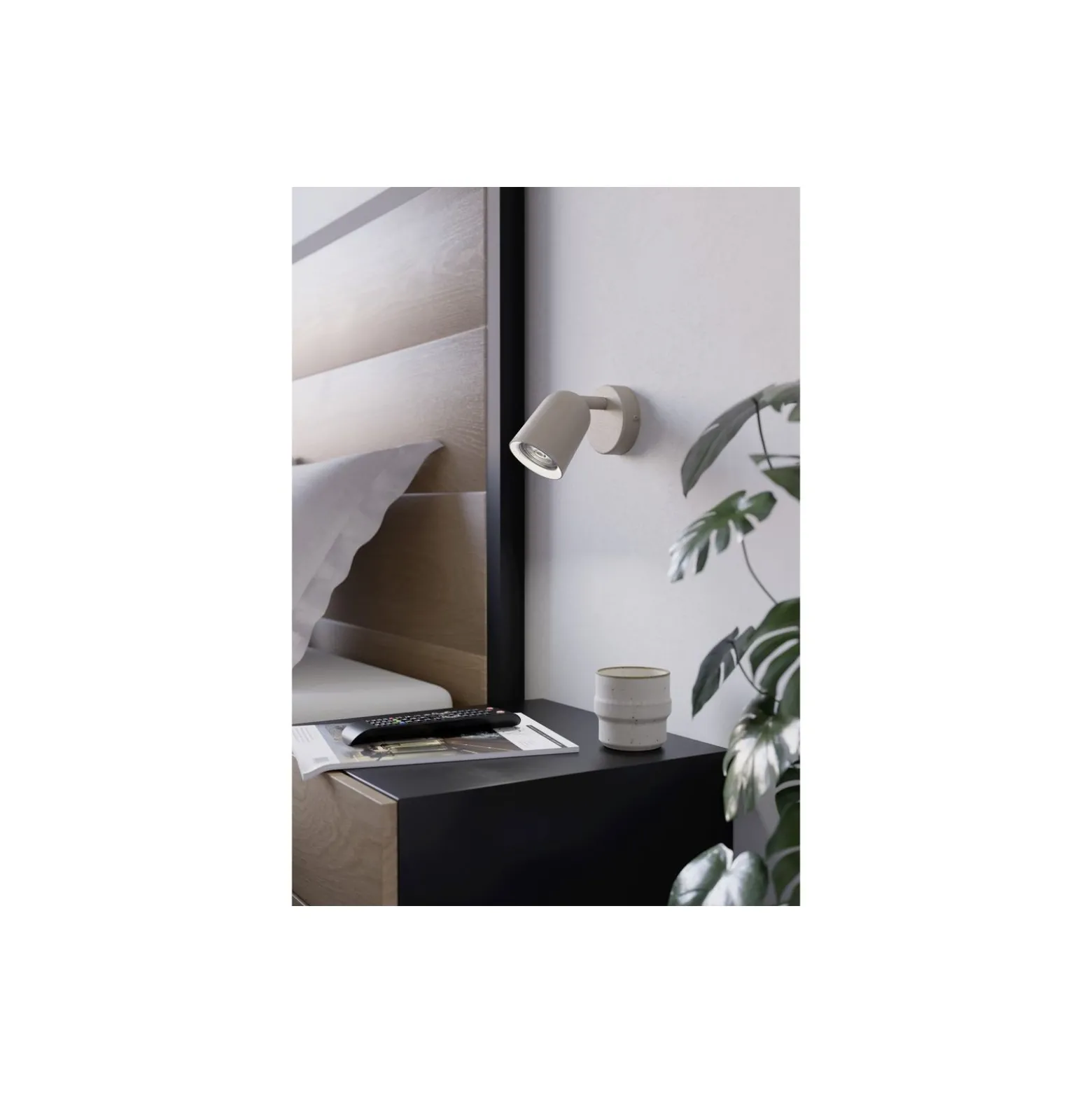 Eglo Vägglampa Camaldoli Stål Slipad | IP20 - Passande för 1x GU10