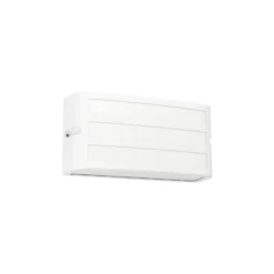 Eglo Vägglampa Camarda Aluminium Vit | IP54 - Passande för 1x E27