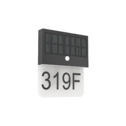 Eglo Vägglampa Conettimara Solar Svart 6W 700lm - 830 Varm Vit | IP44 - Ljussensor