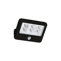 Eglo Vägglampa Gavello Svart 840 Kallvit | IP54 - Rörelsesensor