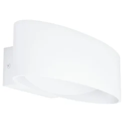 Eglo Vägglampa Maccacari Aluminium Stål Vit 10W 1300lm - 830 Varm Vit
