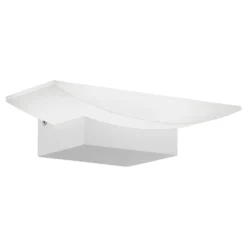Eglo Vägglampa Metrass Aluminium Vit 56W 680lm - 830 Varm Vit