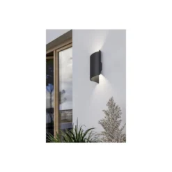 Eglo Vägglampa Montarello Stål Svart Up & Down 4W 510lm - 827-840-860 CCT | IP54