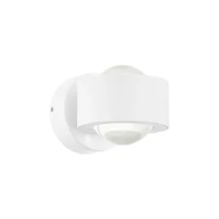 Eglo Vägglampa Ono 2 Aluminium Vit Up & Down 2.5W 250lm - 830 Varm Vit | IP20