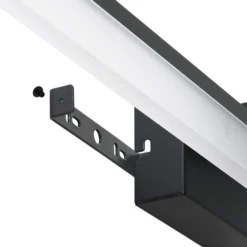 Eglo Vägglampa Palmital Aluminium Stål Svart 11W 1350lm - 830 Varm Vit | IP44