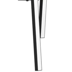 Eglo Vägglampa Panagria Aluminium Stål Svart Trä 63W 1510lm - 830 Varm Vit
