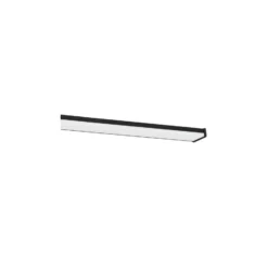 Eglo Vägglampa Pandella 1 Aluminium Svart Badrumsbelysning 14W 1700lm - 840 Kallvit | IP44