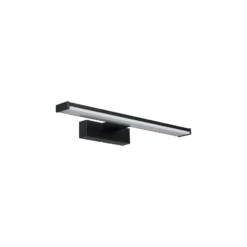 Eglo Vägglampa Pandella 1 Aluminium Svart Badrumsbelysning 7.4W 900lm - 840 Kallvit | IP44