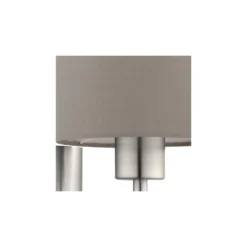 Eglo Vägglampa Pasteri Stål Satin Nickel | IP20 - Passande för 1x E27
