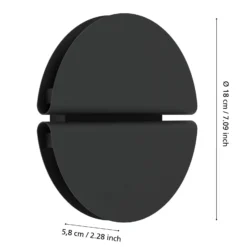 Eglo Vägglampa Pianosa Rostfritt Stål Svart 45W 620lm - 827-865 Justerbar Vit | IP44
