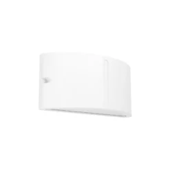 Eglo Vägglampa Poggiarello Vit | IP54 - Passande för 1x E14