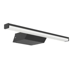 Eglo Vägglampa Regello-Z Plast Svart 12W 1350lm - 827-865 Justerbar Vit | IP44 - Dimbar
