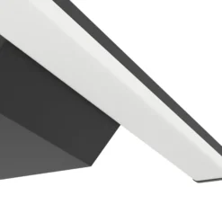 Eglo Vägglampa Regello-Z Plast Svart 12W 1350lm - 827-865 Justerbar Vit | IP44 - Dimbar
