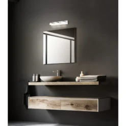 Eglo Vägglampa Romendo 1 Stål Krom 72W 1620lm - 830 Varm Vit | IP44 - Dimbar