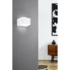 Eglo Vägglampa Sania 4 Aluminium Vit 6W 670lm - 830 Varm Vit