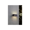 Eglo Vägglampa Spongano Aluminium Svart Up & Down 5W 600lm - 830-840-850-865 CCT | IP65