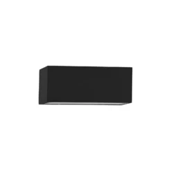Eglo Vägglampa Spongano Aluminium Svart Up & Down 5W 600lm - 830-840-850-865 CCT | IP65