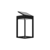 Eglo Vägglampa Suzzara Solar Svart 6W 800lm - 840 Kallvit | IP65 - Rörelsesensor