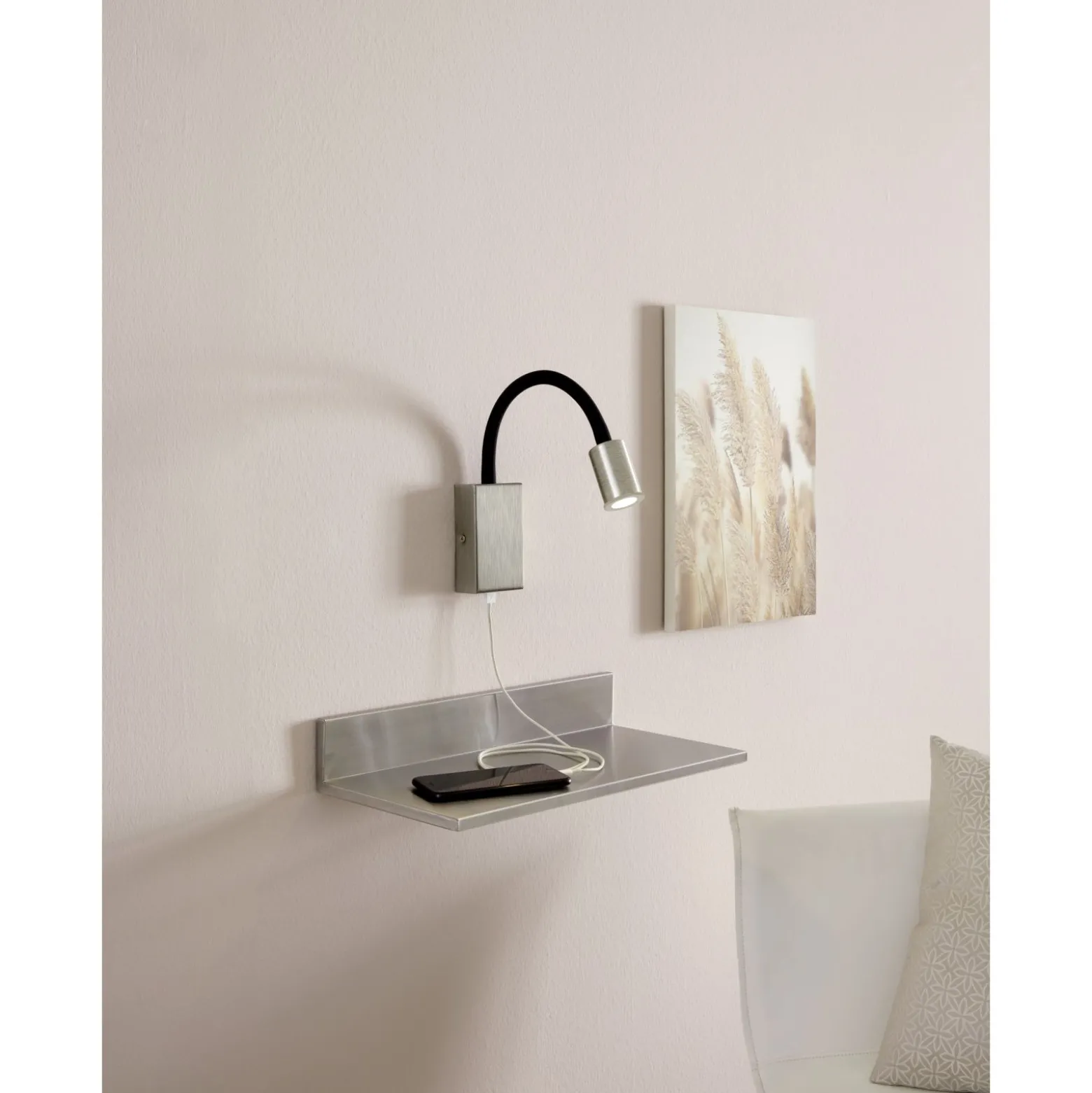 Eglo Vägglampa Tazzoli Stål Plast 38W 320lm - 830 Varm Vit
