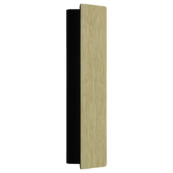 Eglo Vägglampa Zubialde Stål Svart Trä 12W 1550lm - 830 Varm Vit
