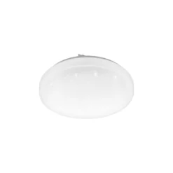 Eglo Vägg och Taklampa Frania-S Stål Vit 10W 1100lm - 830 Varm Vit | IP20