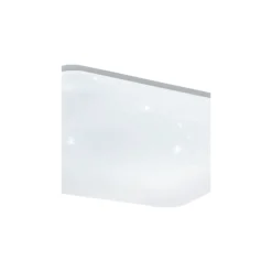 Eglo Vägg och Taklampa Frania-S Stål Vit 14.6W 1600lm - 830 Varm Vit | IP20