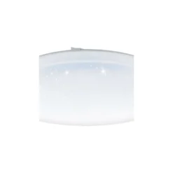 Eglo Vägg och Taklampa Frania-S Stål Vit 5.5W 600lm - 830 Varm Vit | IP20