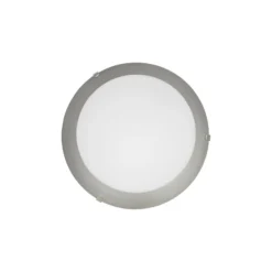 Eglo Vägg och Taklampa Mars 1 Stål Vit | IP20 - Passande för 1x E27