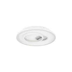 Eglo Vägg och Taklampa Tiriolo Stål Vit Silver 14W 1800lm - 840 Kallvit | IP20