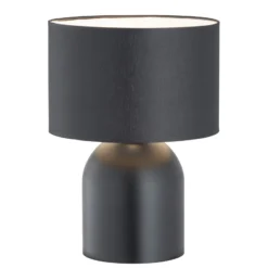 Emibig Bordslampa Aspen Stål Svart | Passande för 1x E27 - Max 15W