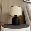 Emibig Bordslampa Aspen Stål Svart | Passande för 1x E27 - Max 15W