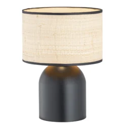 Emibig Bordslampa Aspen Stål Svart | Passande för 1x E27 - Max 15W