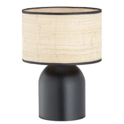 Emibig Bordslampa Aspen Stål Svart | Passande för 1x E27 - Max 15W