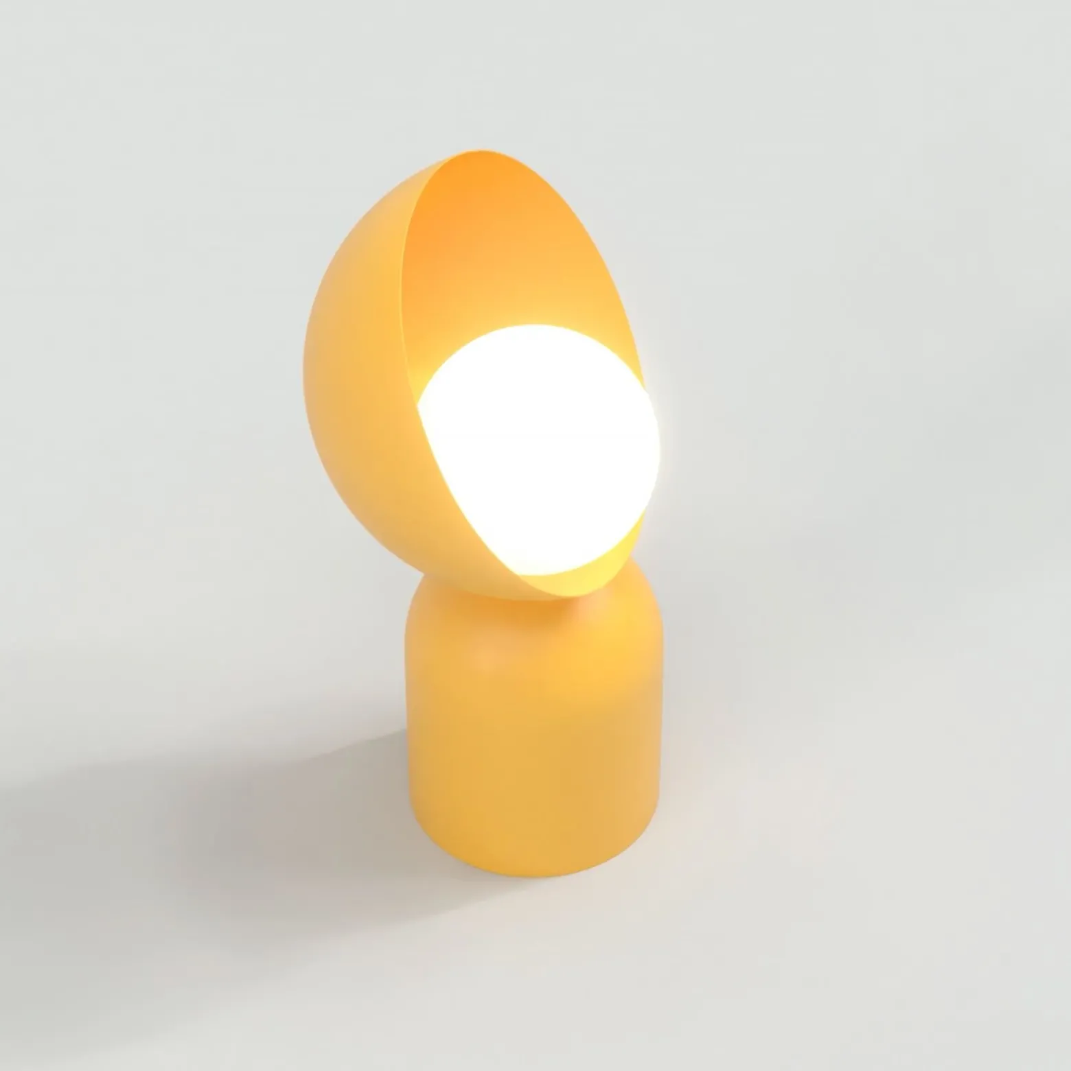 Emibig Bordslampa Boto Stål Apelsin | Passande för 1x G9 - Max 8W