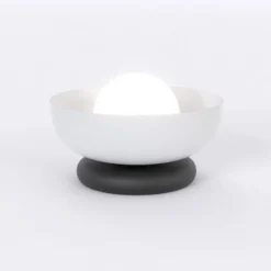 Emibig Bordslampa Ozzy Stål Grå | Passande för 1x G9 - Max 8W