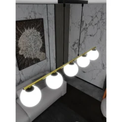 Emibig Pendellampa Allora Stål Svart | Passande för 5x E14 - Max 10W