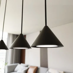 Emibig Pendellampa Elit Stål Svart | Passande för 3x GX53 - Max 12W