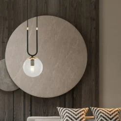 Emibig Pendellampa Glam Stål Svart | Passande för 1x E14 - Max 10W