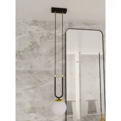 Emibig Pendellampa Glam Stål Svart | Passande för 1x E14 - Max 10W