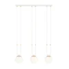 Emibig Pendellampa Glam Stål Vit | Passande för 3x E14 - Max 10W