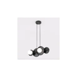 Emibig Pendellampa Model Stål Svart | Passande för 4x G9 - Max 8W
