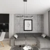 Emibig Pendellampa Sora Stål Svart | Passande för 4x GX53 - Max 12W