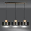 Emibig Pendellampa Torin Stål Svart | Passande för 3x E27 - Max 15W